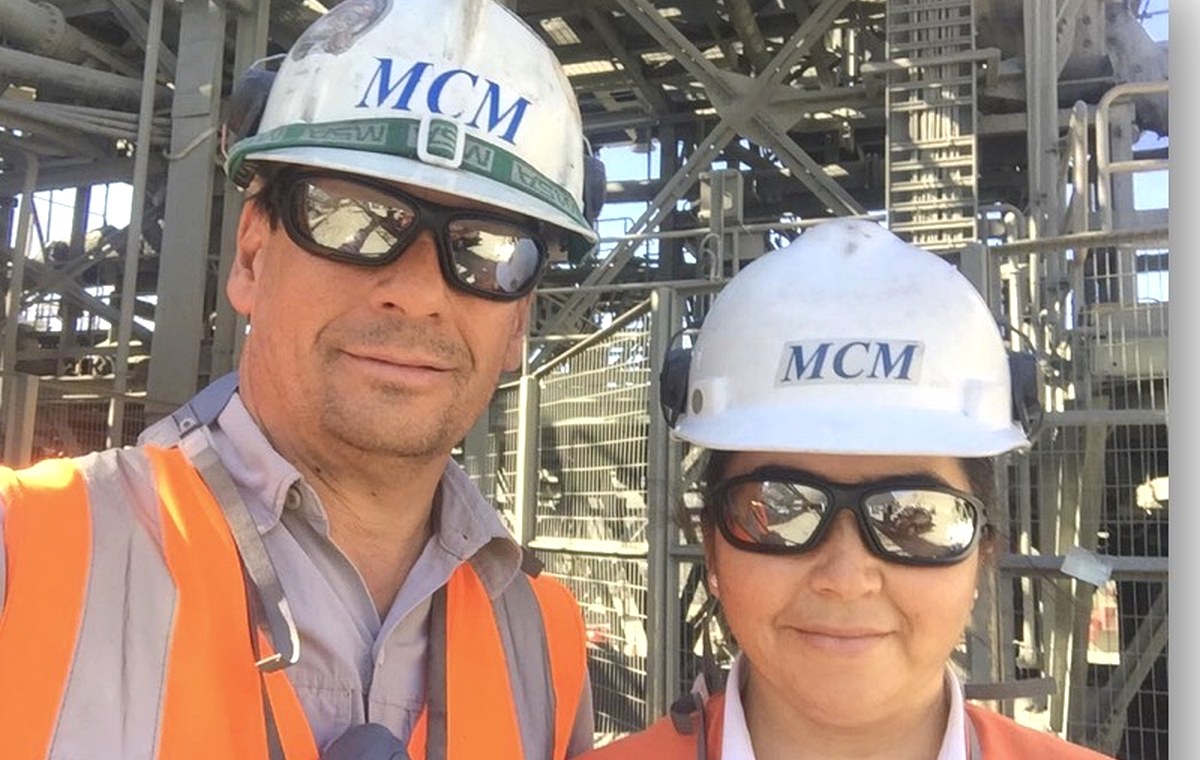 Equipo MCM en faena